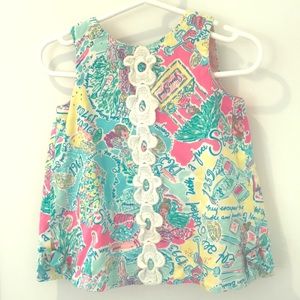 Little Girls LillyPulitzer Printed Shirt